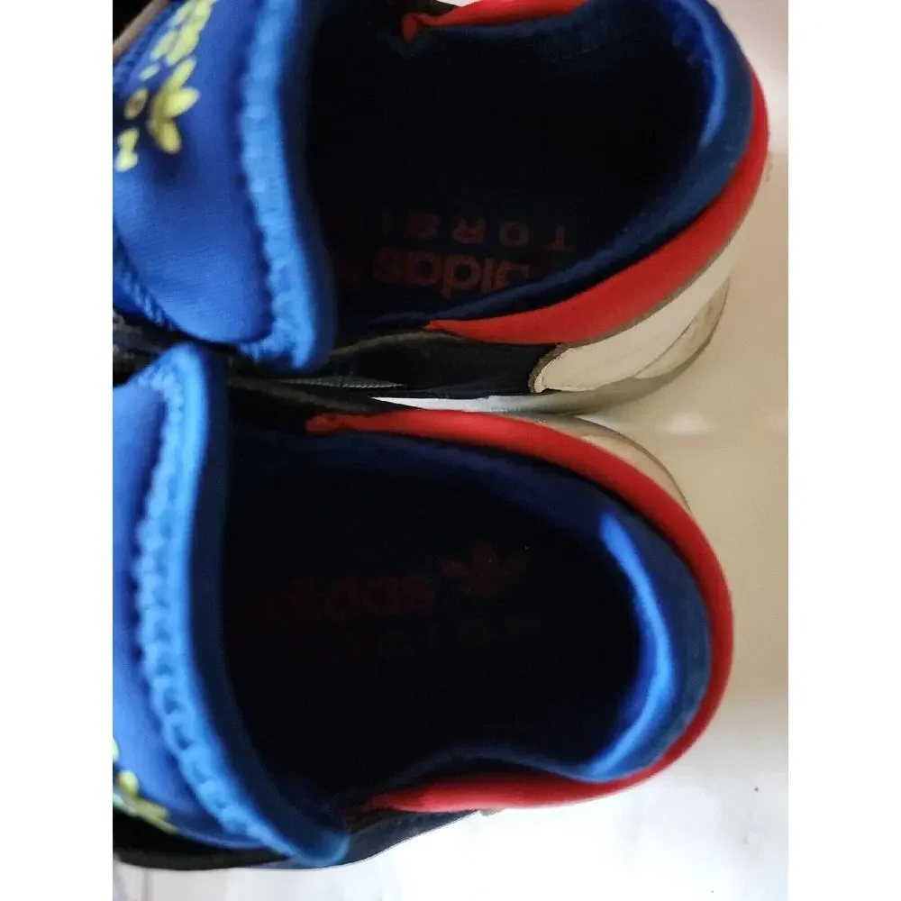 Adidas Men's Size 9 Red White Blue Torsion Sneakers